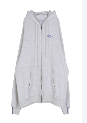 Autumn Zipper Hooded Sweater (Thin Coat)
