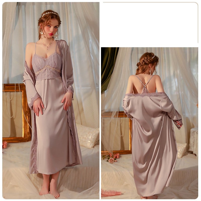 Women’s Pajama Dress with Breast Pads