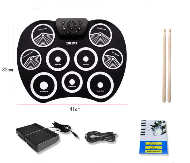 Kids' USB Roll Drum